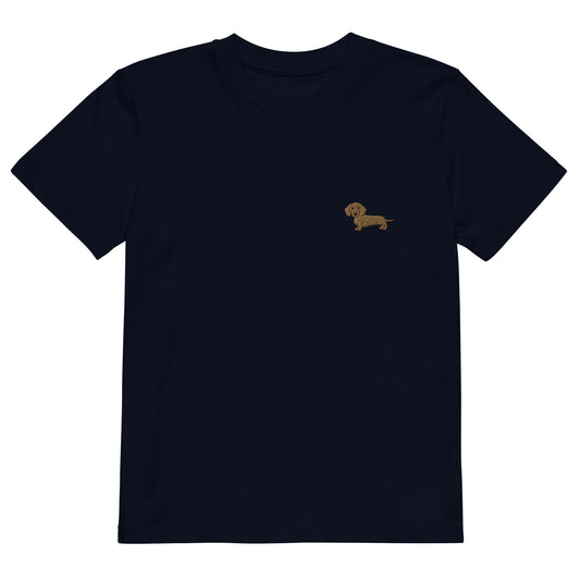 Christopher - Brown - Short Haired Dachshund (Shirt Kids)