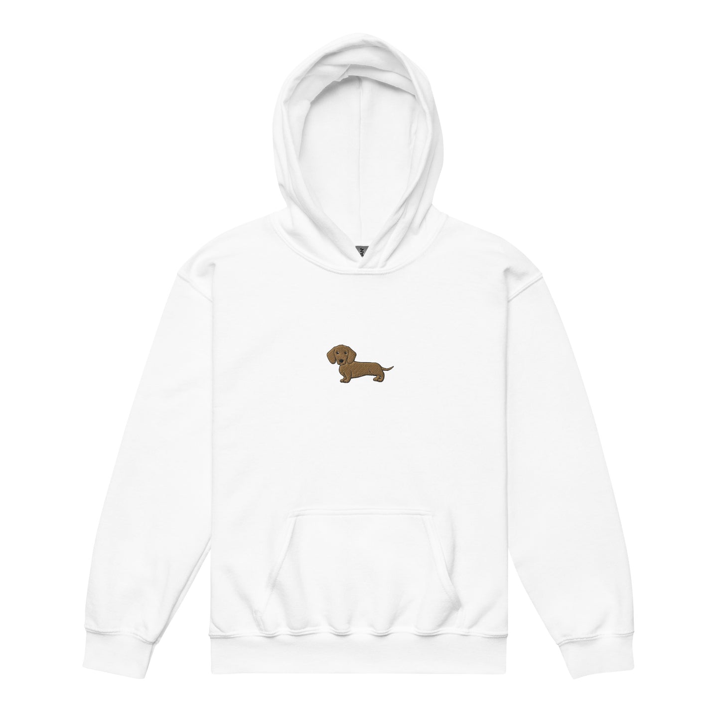 Christopher - Brown - Short Haired Dachshund (Hoodie Kids)